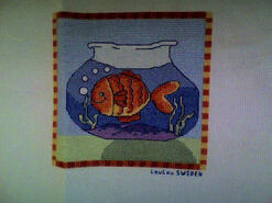 Cross stitch square for Grace R's quilt