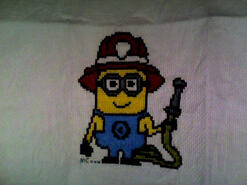 Cross stitch square for John M's quilt