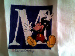 Cross stitch square for Scott J's quilt