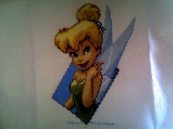 Cross stitch square for Lillie's quilt