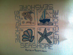 Cross stitch square for Harry H's quilt