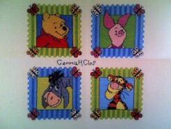 Cross stitch square for Toby N's quilt