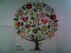 Cross stitch square for Jack J's quilt