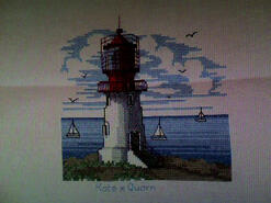 Cross stitch square for Harry H's quilt