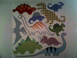 Cross stitch square for James J's quilt