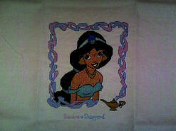 Cross stitch square for Jessica R's quilt