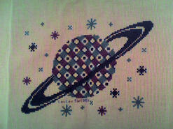 Cross stitch square for Gareth M's quilt