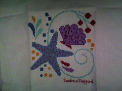 Cross stitch square for Danielle L's quilt