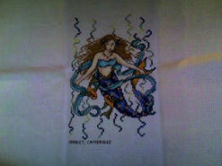 Cross stitch square for Danielle L's quilt