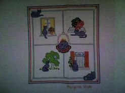 Cross stitch square for Jamie S's quilt