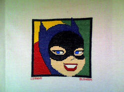 Cross stitch square for Sam B's quilt