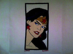 Cross stitch square for Sam B's quilt