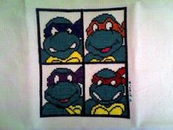 Cross stitch square for Sam B's quilt