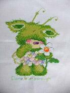 Cross stitch square for George J's quilt