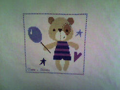 Cross stitch square for Amy W's quilt