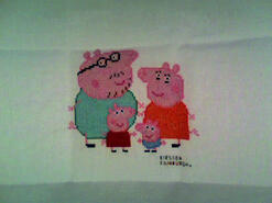 Cross stitch square for Effie H's quilt