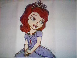 Cross stitch square for Natalie W's quilt