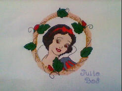 Cross stitch square for Demi-Leigh M's quilt