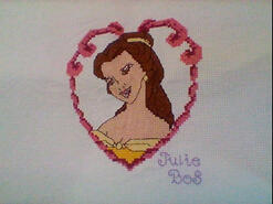 Cross stitch square for Demi-Leigh M's quilt