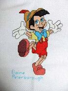 Cross stitch square for Eve H's quilt