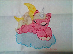 Cross stitch square for Aimee W's quilt