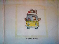 Cross stitch square for Asher H's quilt