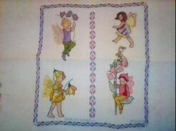 Cross stitch square for Hannah W's quilt