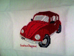 Cross stitch square for Myles S's quilt