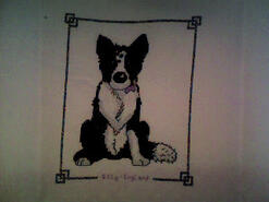 Cross stitch square for Jack J's quilt