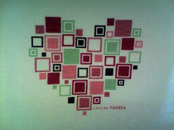 Cross stitch square for Myla C's quilt