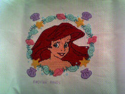 Cross stitch square for Amelia's quilt