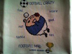 Cross stitch square for Mason C's quilt
