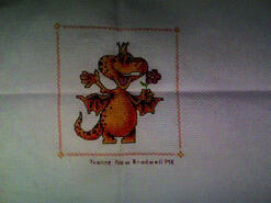 Cross stitch square for Lexi-Jean T's quilt