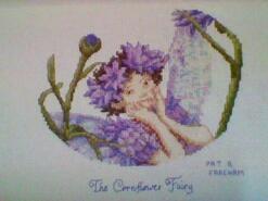 Cross stitch square for Abigail S's quilt