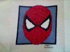 Cross stitch square for Logan B's quilt