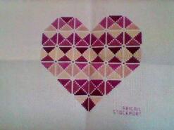 Cross stitch square for Kaydi P's quilt