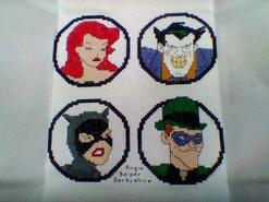 Cross stitch square for Shane E's quilt