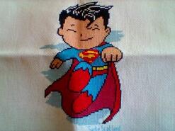 Cross stitch square for Shane E's quilt
