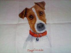 Cross stitch square for Ella-Lee's quilt