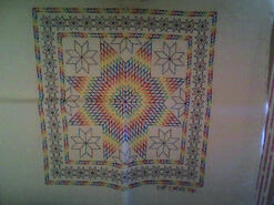 Cross stitch square for James H's quilt