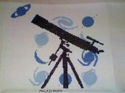 Cross stitch square for Kerim P's quilt