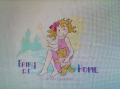 Cross stitch square for Sofia T's quilt