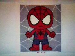 Cross stitch square for Jacob A's quilt