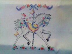Cross stitch square for Rosey W's quilt