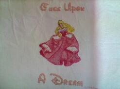Cross stitch square for Evelyn's quilt