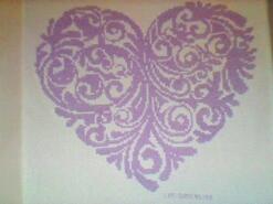 Cross stitch square for Savannah's quilt