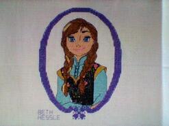 Cross stitch square for Zainab F's quilt