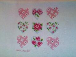 Cross stitch square for Savannah's quilt