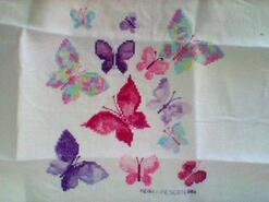 Cross stitch square for Tiffany D's quilt
