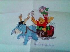 Cross stitch square for Emergency Quilt: Disney's quilt